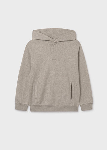 Hooded Pullover w/ Placket