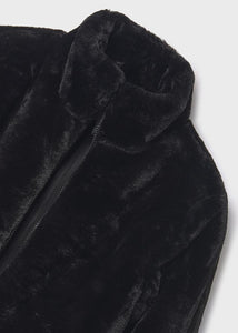 Faux Fur Solid Bomber