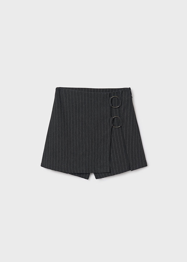 Pinstripe O-Ring Skort