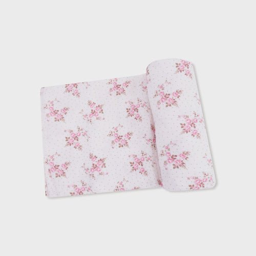 Swaddle Blanket- Belle Rosette Dot
