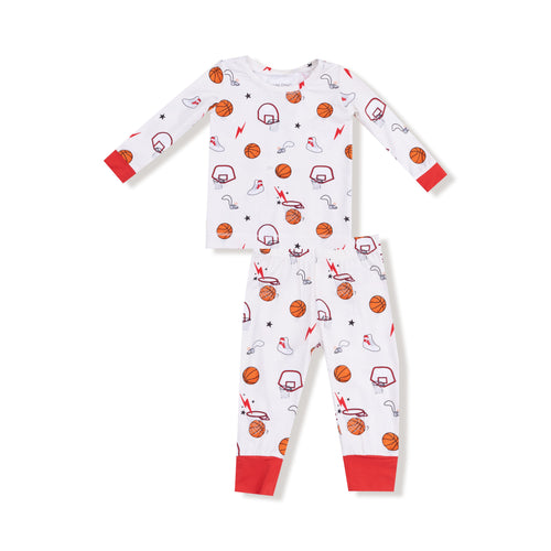 L/S Loungewear Set- Basketball Uni