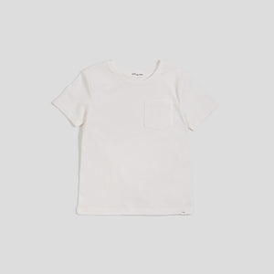 Miles Basics T-Shirt Toddler- Off White