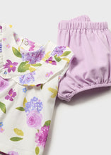 Load image into Gallery viewer, S/S Ruffle Floral Short Set