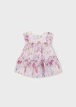 Load image into Gallery viewer, Floral Tulle Dress- Pink