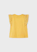 Load image into Gallery viewer, Textured Ruffle S/S Top