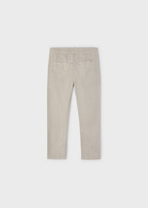 Linen Drawstring Chino Pant- Regular Fit