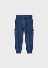 Load image into Gallery viewer, Belted Cotton Tencel Jogger