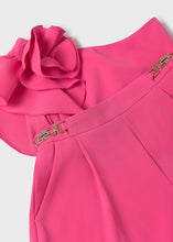 Load image into Gallery viewer, Rosette Fluid Crepe Shorts Set