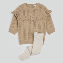 Load image into Gallery viewer, Cable Knit Dress &amp; Knit Tight