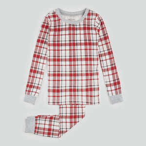 Holiday Plaid L/S Pj Set T