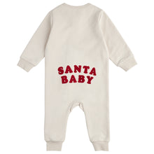 Load image into Gallery viewer, Santa Baby Varsity Playsuit