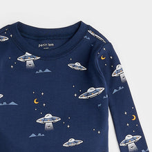 Load image into Gallery viewer, L/S Knit PJ Set- Flying Saucer