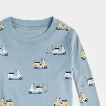 Load image into Gallery viewer, Printed L/S Pj Set- Moped