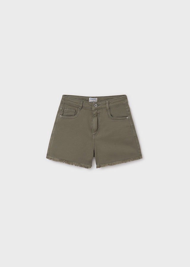 Cut Off Twill Short