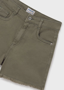 Cut Off Twill Short