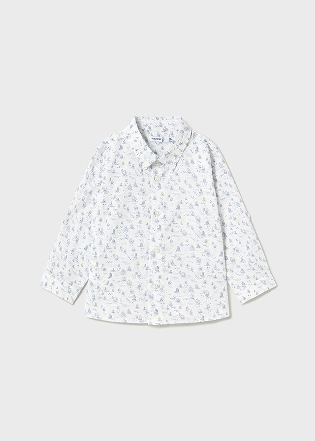 Sailing Day Printed L/S Shirt