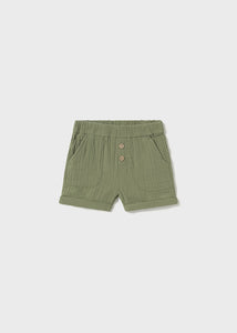 Gauze Cotton Pull-On Short