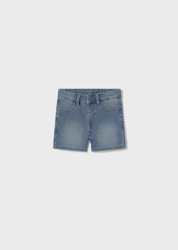 Soft Denim Short- Medium Wash