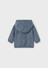 Load image into Gallery viewer, Baby Reversible Windbreaker- Slate/Stripe