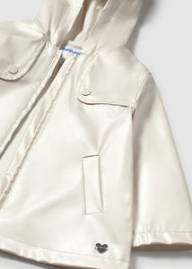 Pearly Hooded Raincoat