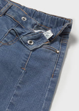 Load image into Gallery viewer, Wide Leg Denim Trouser