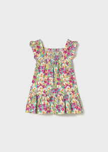 Floral Printed Swing Dress