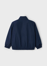 Load image into Gallery viewer, Reversible Windbreaker- Navy/Stripes