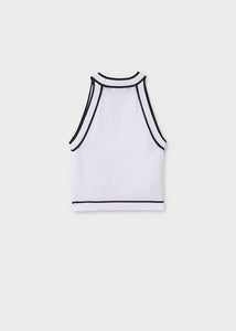 Knit Contrast Tank