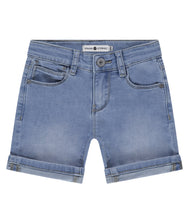 Load image into Gallery viewer, Boys Stretch Denim Short- Fresh Blue