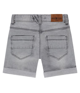 Boys Jogg Denim Short- Grey