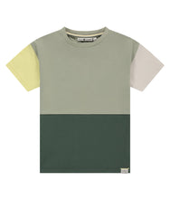 Load image into Gallery viewer, Colorblock S/S Tee- Pistachio