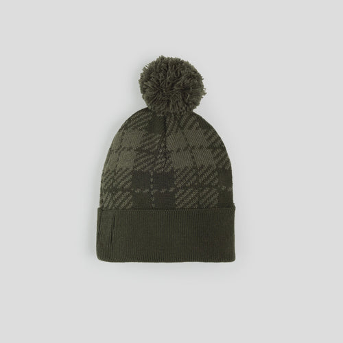 Gingham Knit Hat