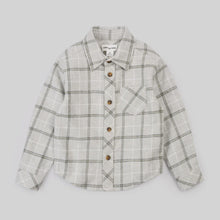 Load image into Gallery viewer, L/S Grid Plaid Flannel