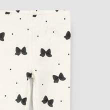 Load image into Gallery viewer, Glitter Bow Legging