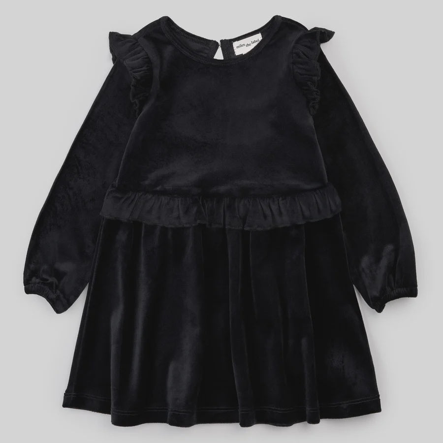 LS Velour Dress