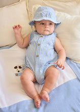 Load image into Gallery viewer, Stripe Romper W/ Hat