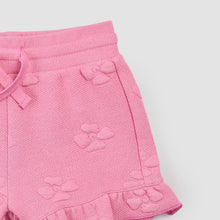 Load image into Gallery viewer, Hibiscus Flower Intarsia 2PC Short Set