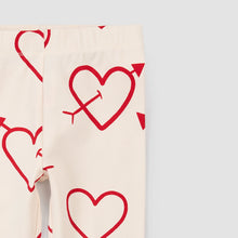 Load image into Gallery viewer, Heart Sketch Knit Sweatshirt &amp; Legging Set