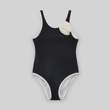 Load image into Gallery viewer, Rosette Piped 1PC Swimsuit