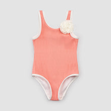 Load image into Gallery viewer, Rosette Piped 1PC Swimsuit