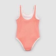 Load image into Gallery viewer, Rosette Piped 1PC Swimsuit