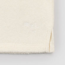 Load image into Gallery viewer, Solid Terry Polo- Off White