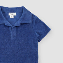 Load image into Gallery viewer, Solid Terry Polo- Royal Blue