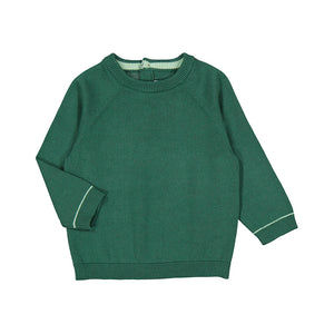 Solid Crewneck Sweater- Mint Green