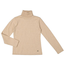 Load image into Gallery viewer, Basic Turtleneck Sweater- Cream