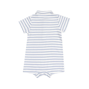 French Stripe Polo Shortie