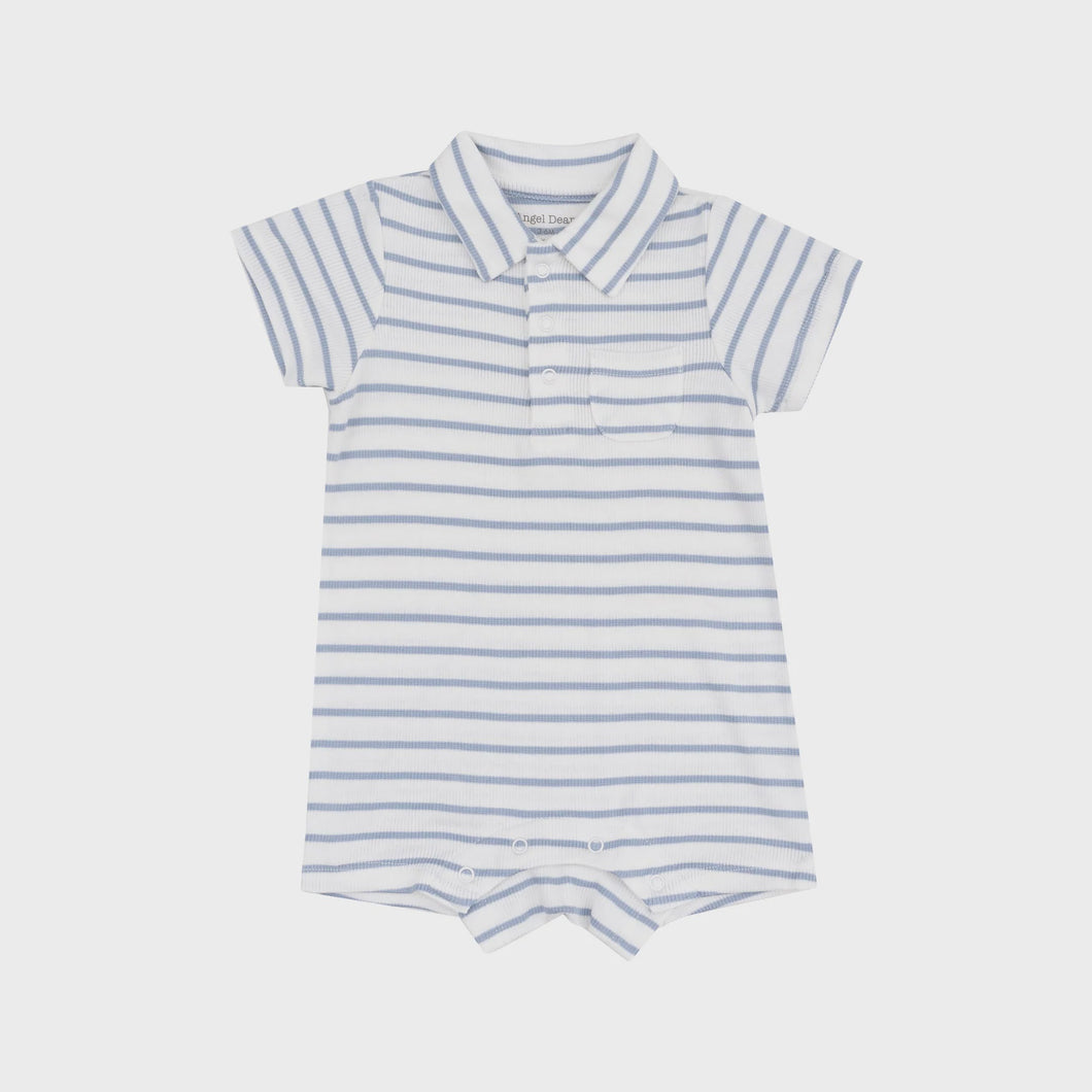 French Stripe Polo Shortie