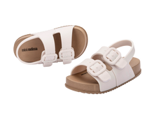 Load image into Gallery viewer, Baby Cozy Sandal- Brown/White