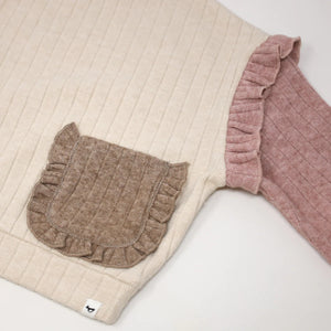Millie Ribbed Pocket Sweater