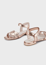 Load image into Gallery viewer, Scallop Leather Sandal BG